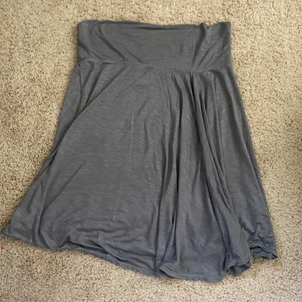 Max Studio gray skirt